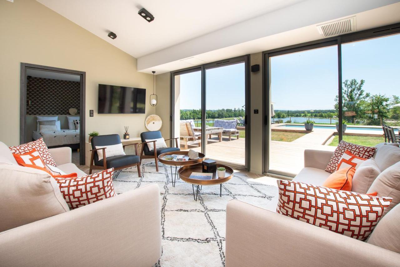 La Villa Face Au Lac Saramon Екстер'єр фото